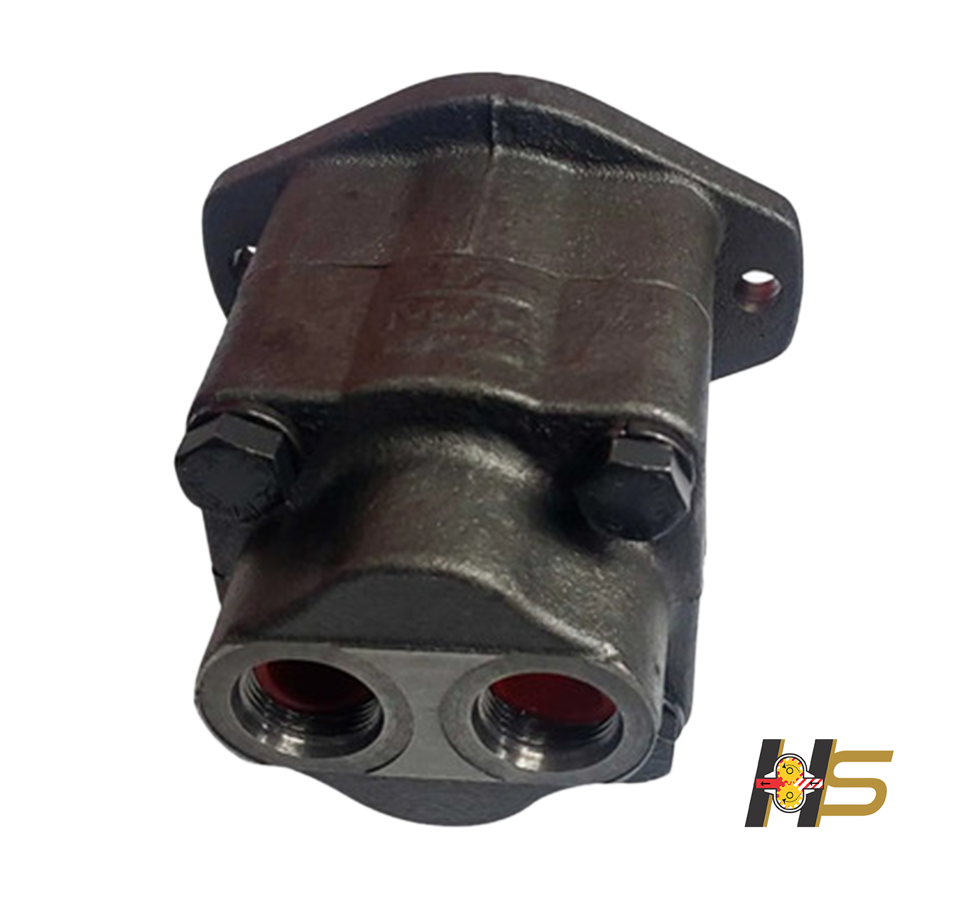 Bomba Hidráulica Deslocamento 51cm³/rot, Bidirecional, 13 Dentes, Conexões Traseira, 260 bar.