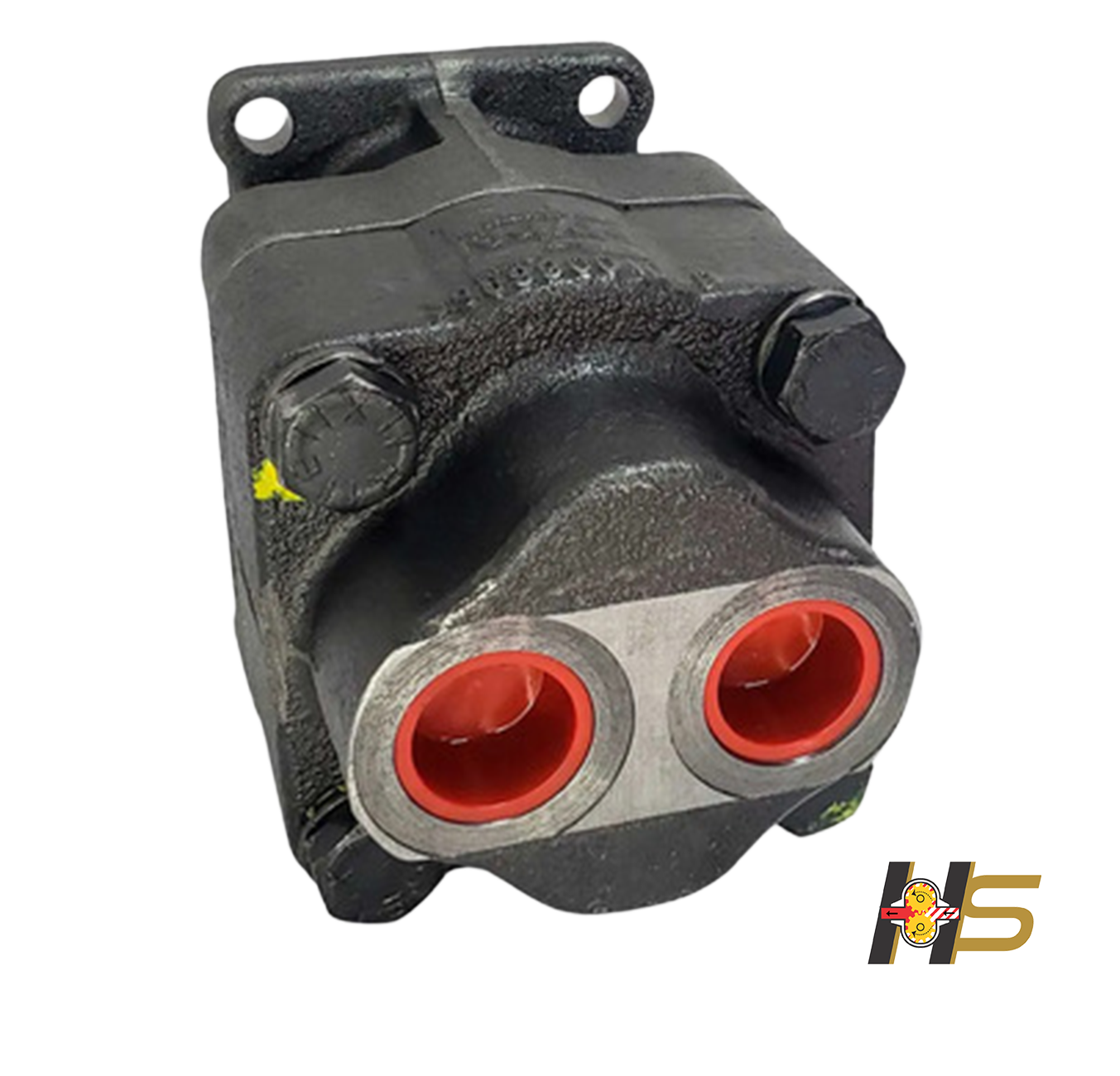 Bomba Hidráulica Deslocam. 36cm³/rot, Bidirecional, Flange DIN 4 FUROS, EIXO 8 Dentes, Conexões Traseira, 260 bar.