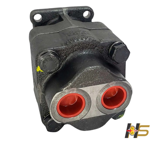 omba Hidráulica Deslocam. 43cm³/rot, Bidirecional, Flange DIN 4 FUROS, EIXO 8 Dentes, Conexões Traseira, 260 bar.