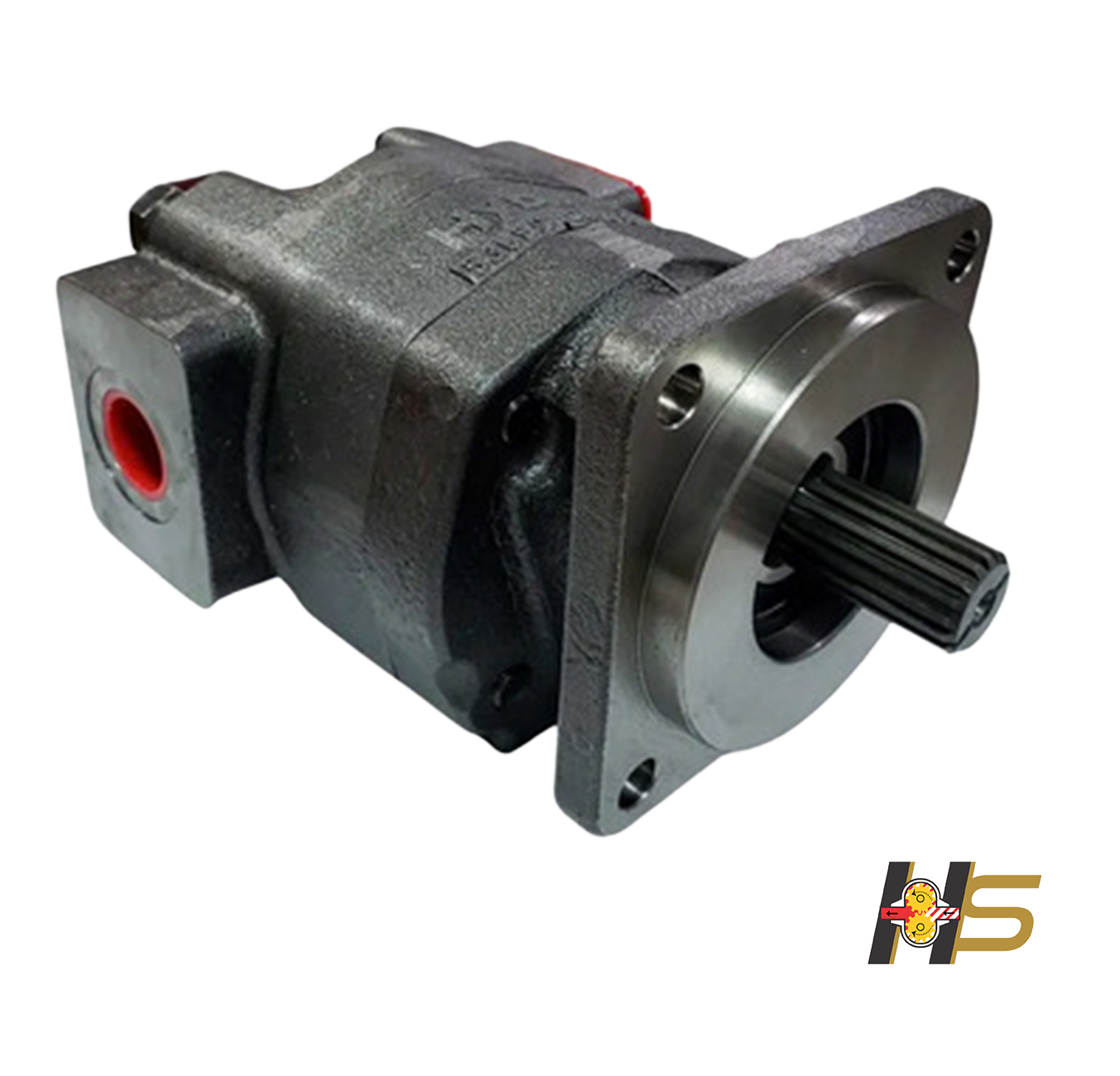 Bomba hidráulica Principal Retroescavadeira CASE 580L - 580M - 17 Estrias