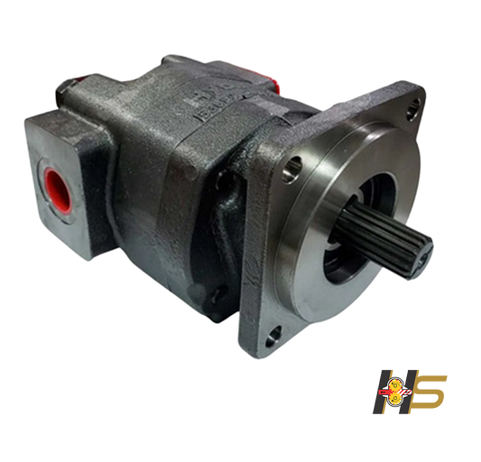 Bomba hidráulica Principal Retroescavadeira CASE 580L - 580M - 17 Estrias