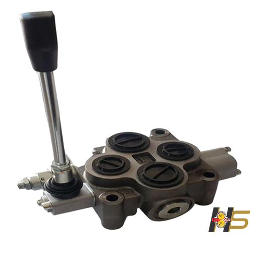 Comando Hidráulico Monobloco 80 lpm, manual 1 alavanca retorno por mola.