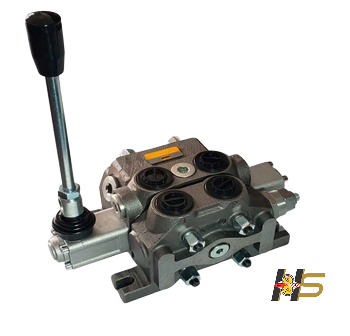 Comando Hidráulico Modular 60 lpm, manual 1 alavancas retorno por mola.