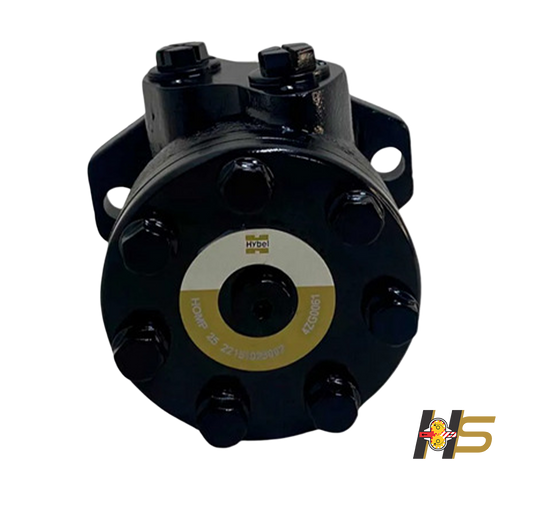 Motor Orbital Hidráulico OMP 200cm³/rot – Flange Oval 2F - Eixo dia. 1’’ (25,4mm)