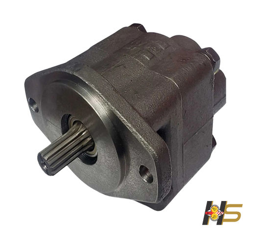 Bomba Hidráulica Deslocamento 51cm³/rot, Bidirecional, 13 Dentes, Conexões Traseira, 260 bar.