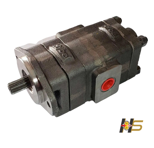 Bomba Hidráulica Dupla de Engrenagens JCB 214E  - 20/925337