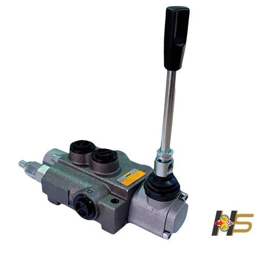 Comando Hidráulico Monobloco 40 lpm, manual 1 alavanca retorno por mola.