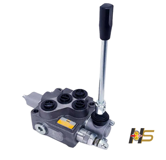 Comando Hidráulico Monobloco 50 lpm, manual 1 alavanca retorno por mola.