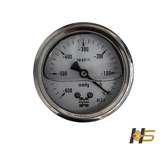 Manômetro Vacuometro, rosca 1/8 BSP 0 A 600 MM/HG - 66571004001