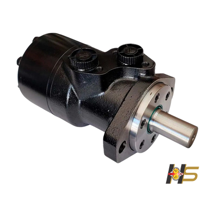 Motor Orbital Hidráulico OMR 200cm³/rot – Flange Oval 2F  - Eixo dia. 1’’ (25,4mm)