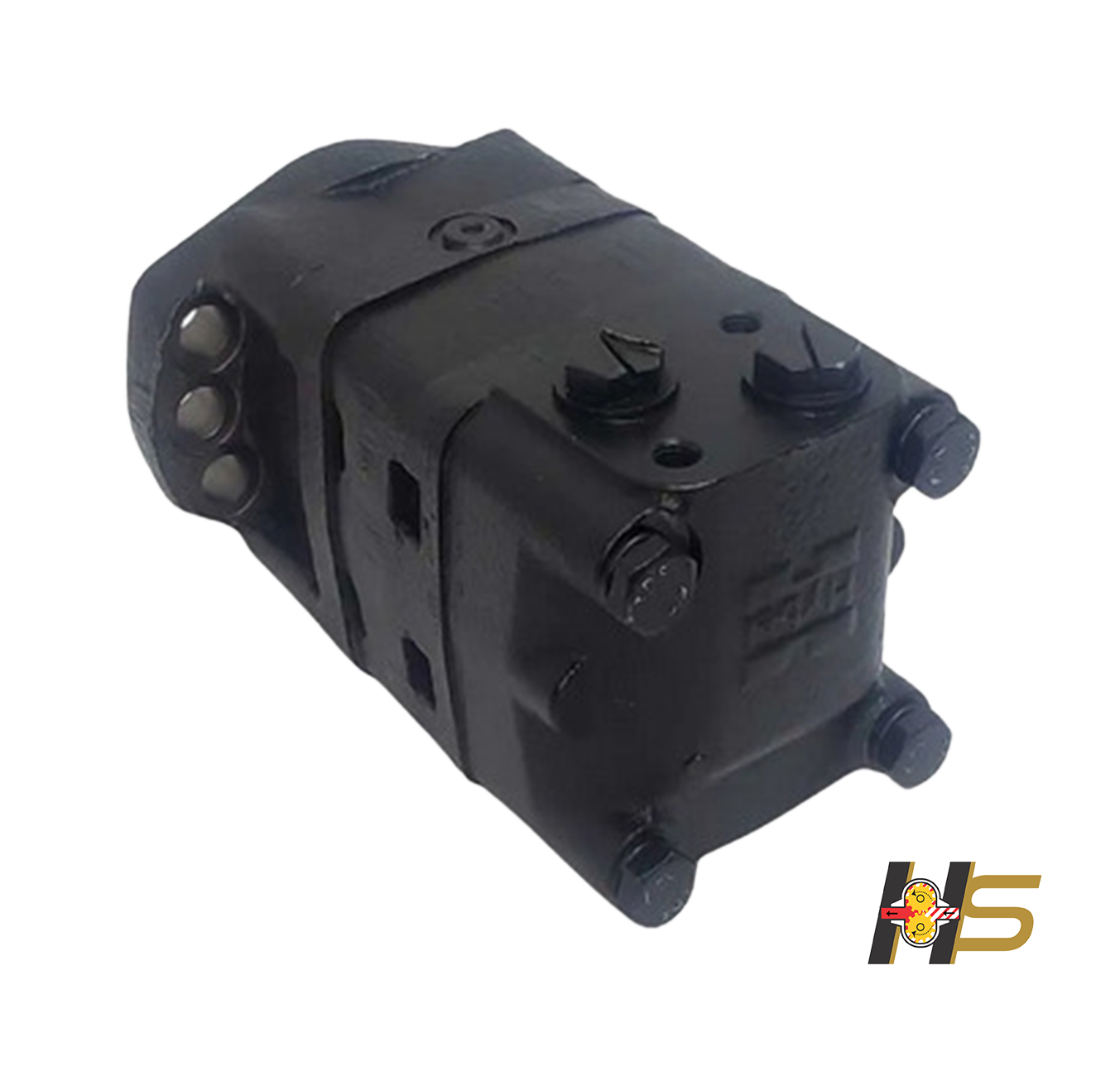 Motor Orbital Hidráulico OMS 200cm³/rot – Flange Oval 6F  - Eixo dia. 1’’ (25,4mm)