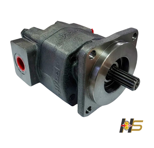 Bomba hidráulica Principal Retroescavadeira CASE 580L - 15 Estrias