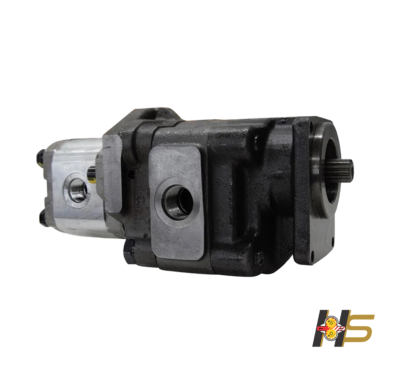 Bomba hidráulica Hidráulica dupla de Engrenagens, para Trator Massey Ferguson 714.