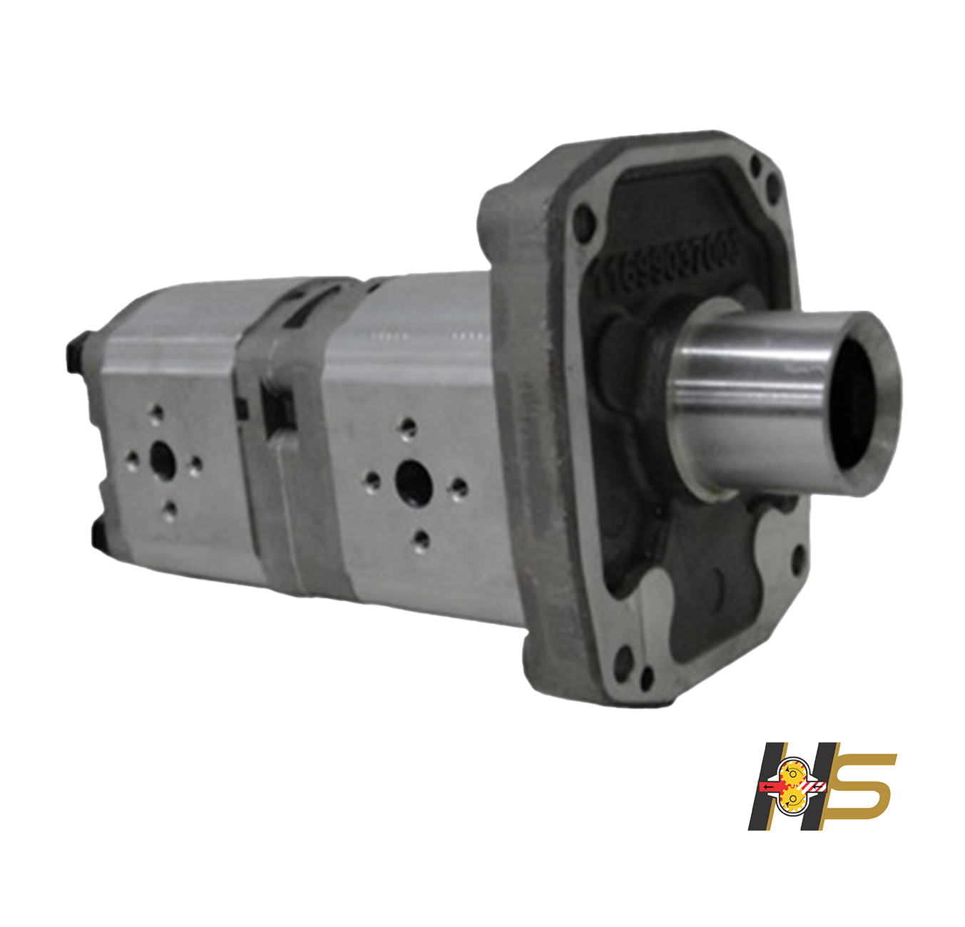 Bomba hidráulica dupla de engrenagens, trator New Holland modelo TL75E