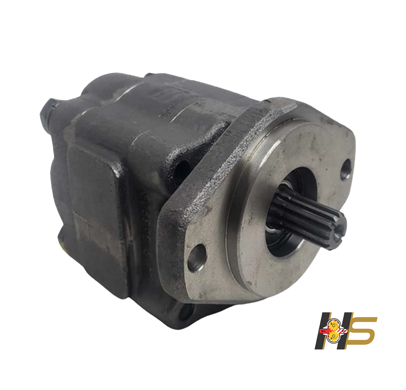 Bomba hidráulica Bi Direcional, 48cm³/rot, 13 dentes, roscas traseira, para implemento rodoviário