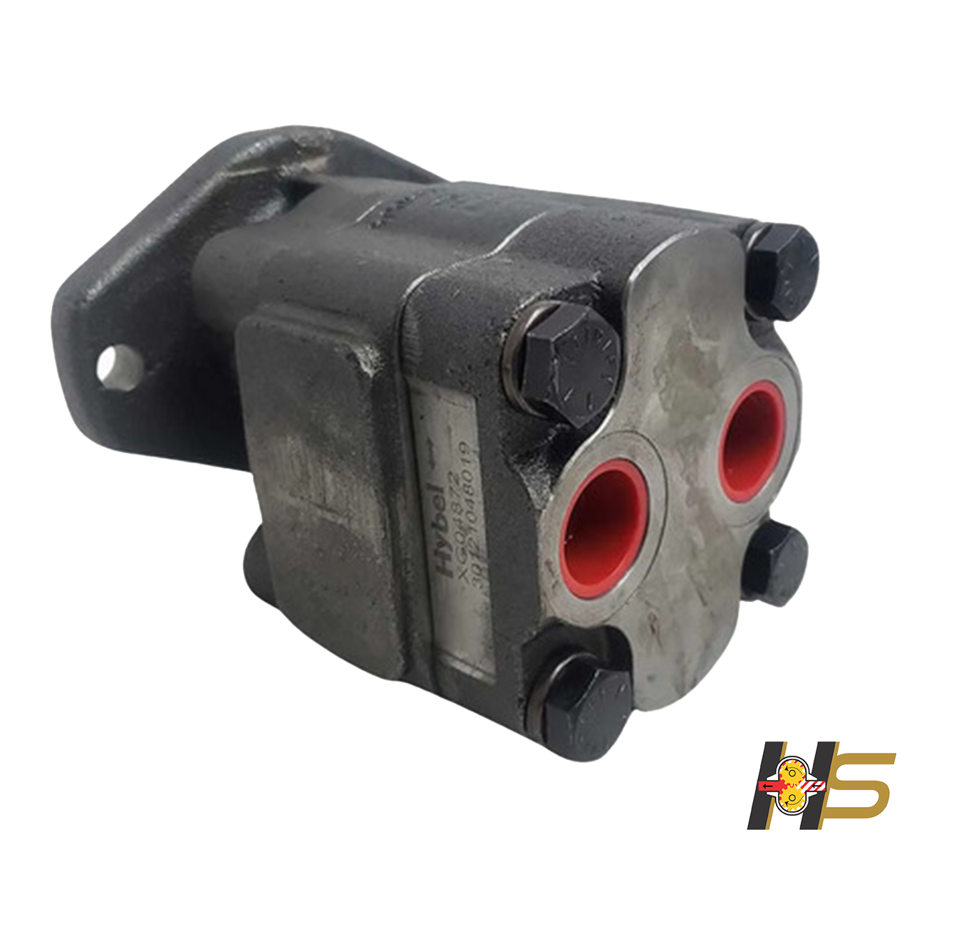 Bomba hidráulica Bi Direcional, 48cm³/rot, 13 dentes, roscas traseira, para implemento rodoviário