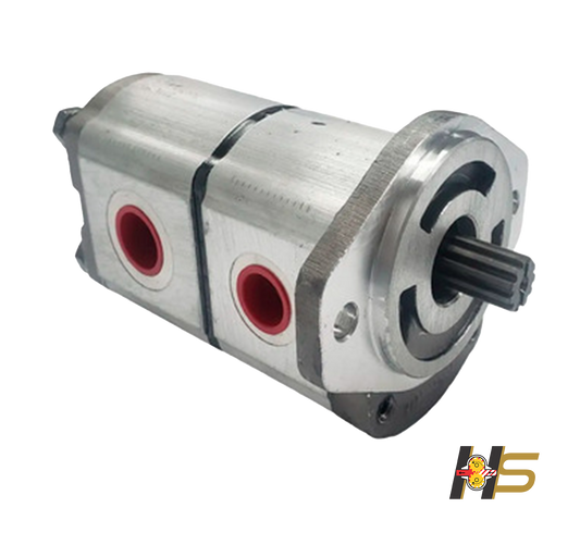 Bomba Hidraulica Dupla Pa Carregadeira Hyundai HL740-7A 31LG-40500 31LG-40100