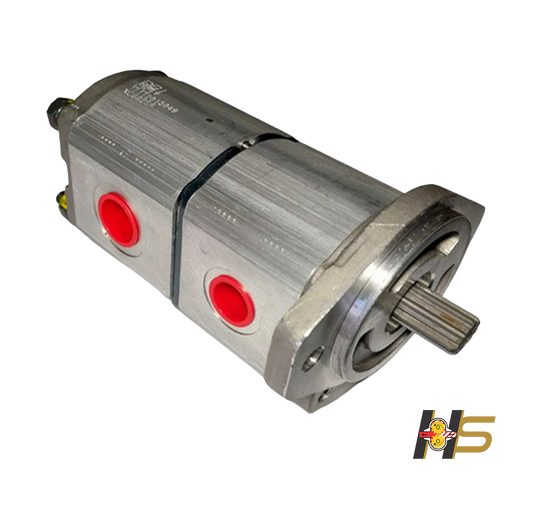 Bomba Hidraulica Dupla Pa Carregadeira Hyundai HL-757-7A 31LD-40500