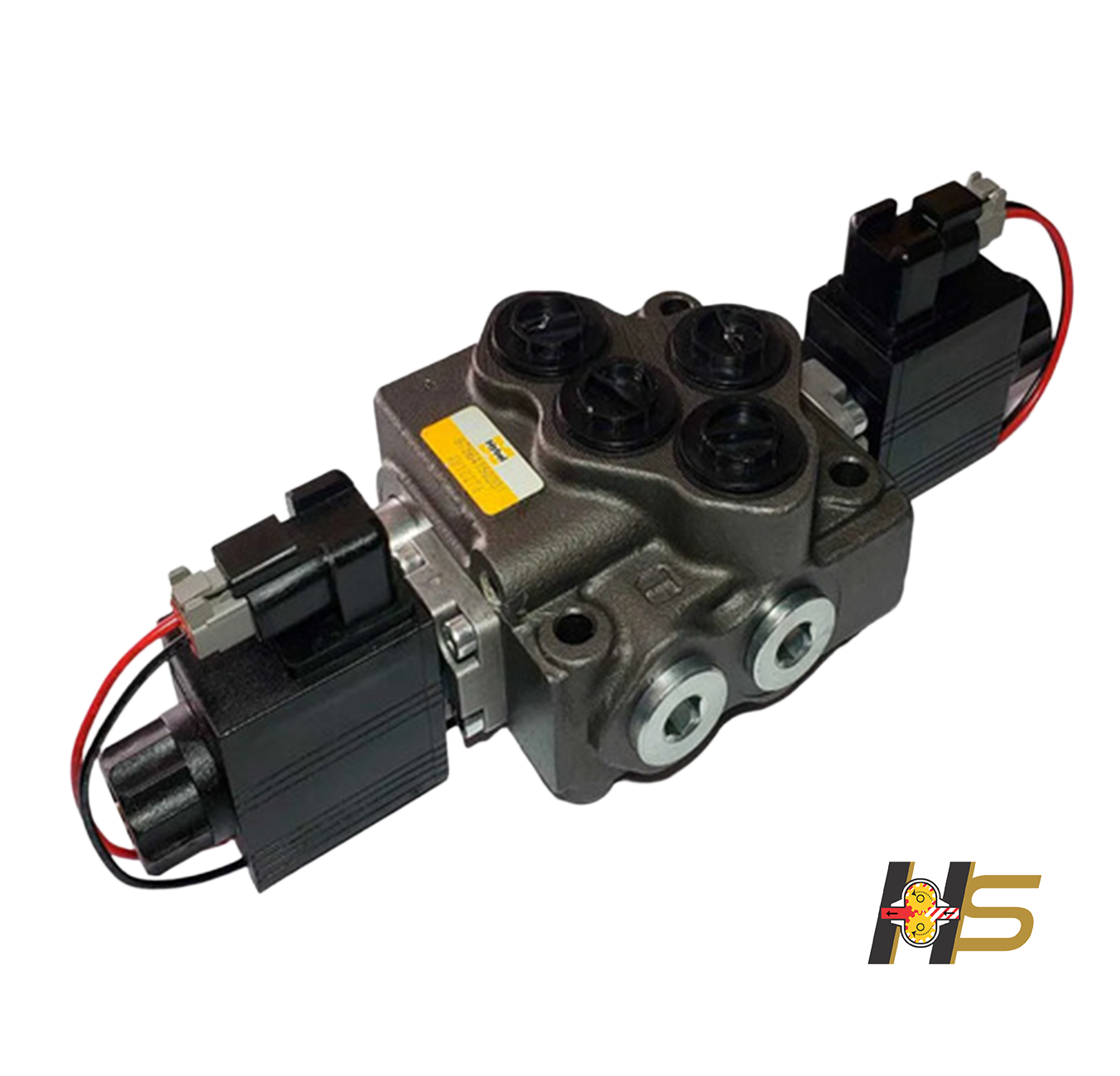 Comando Hidráulico Monobloco 50 lpm – 1 vias, acionamento ELÉTRICO DC 12V