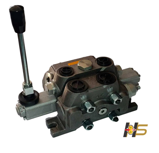 Comando Hidráulico Modular 100 lpm, manual 1 alavanca retorno por mola.