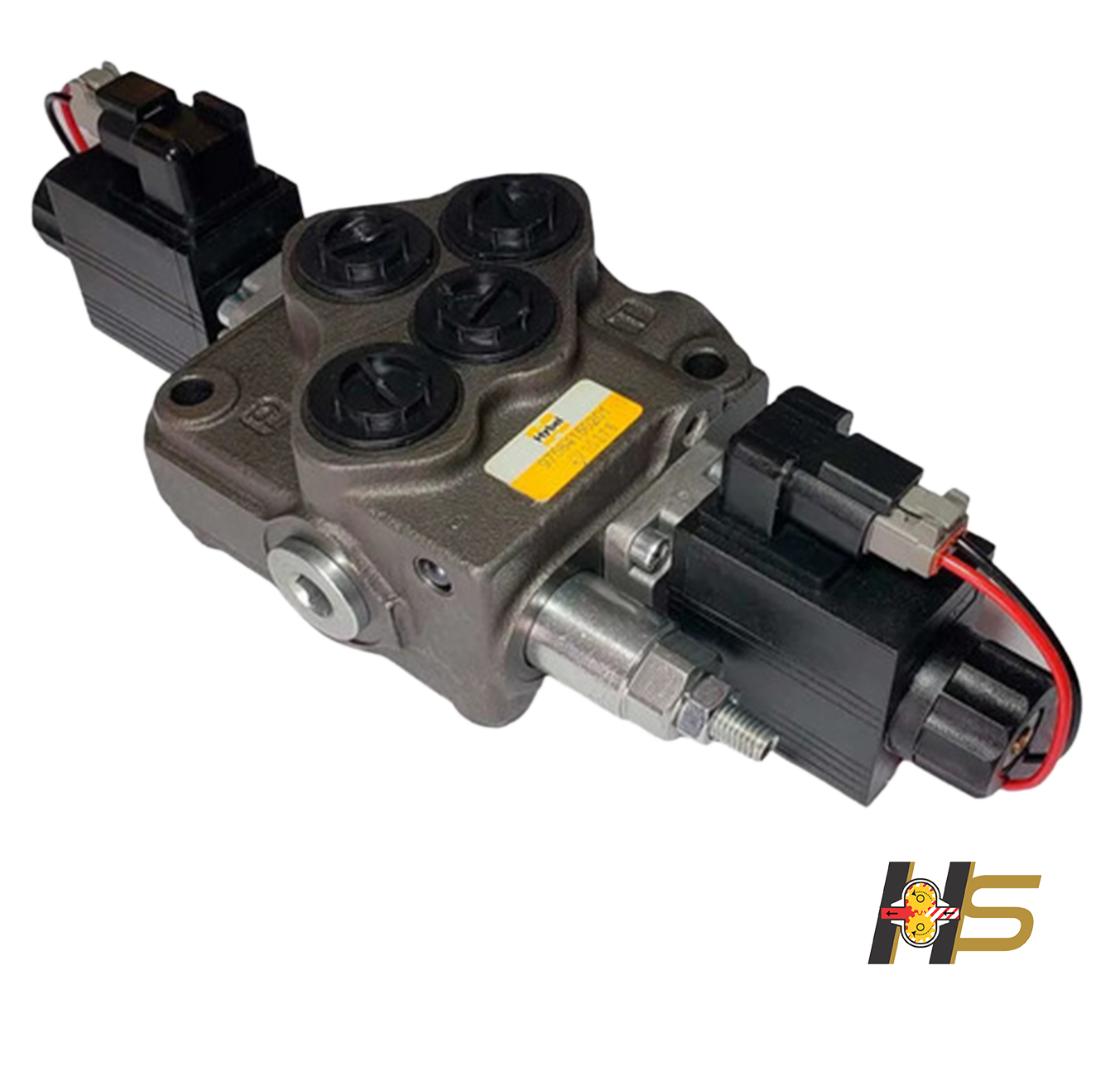 Comando Hidráulico Monobloco 50 lpm – 1 vias, acionamento ELÉTRICO DC 12V