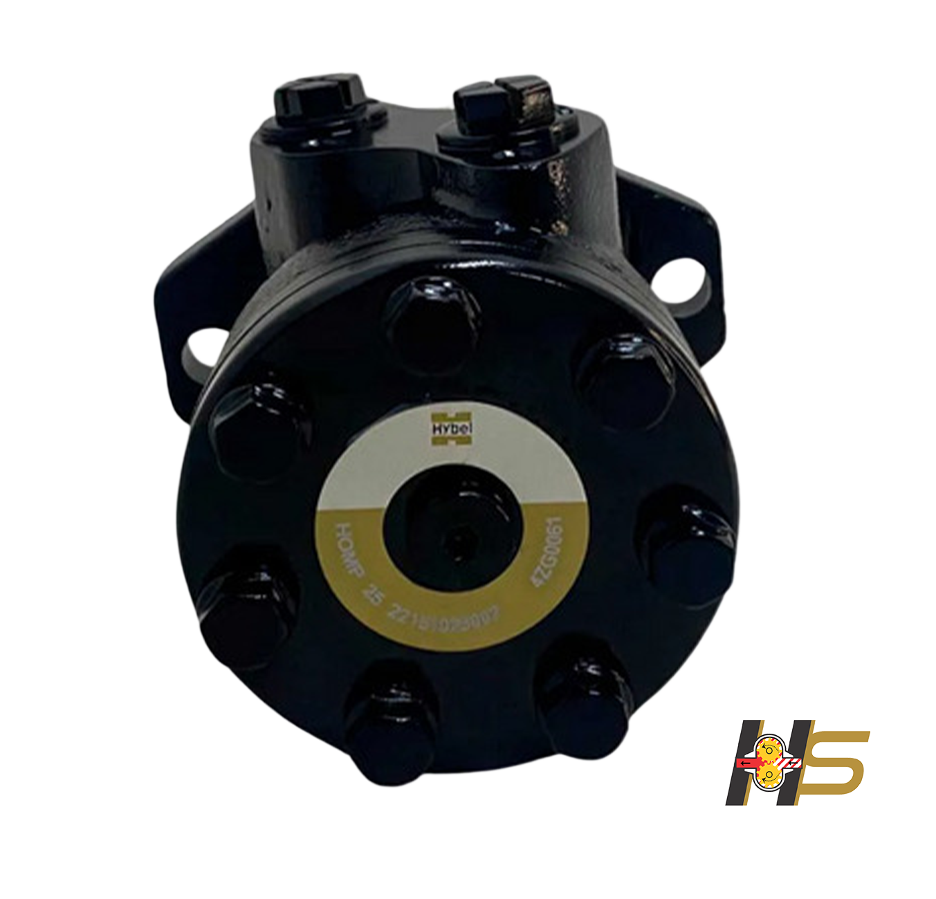 Motor Orbital Hidráulico OMP 80cm³/rot – Flange Oval 2F  - Eixo dia. 1’’ (25,4mm)