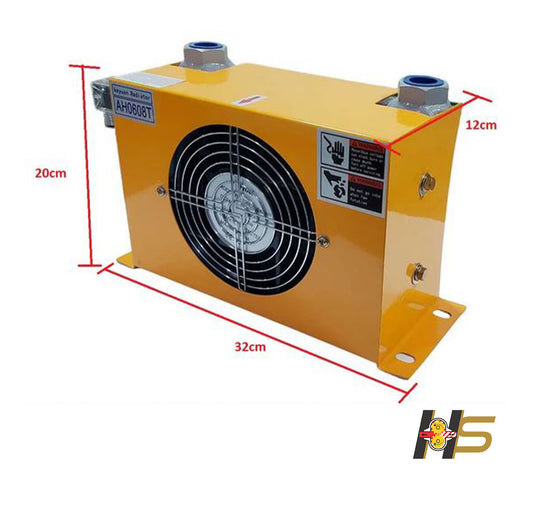 Trocador de Calor Hidráulico até 80 LPM 3/4 BSP - DC 12V - 67571080101